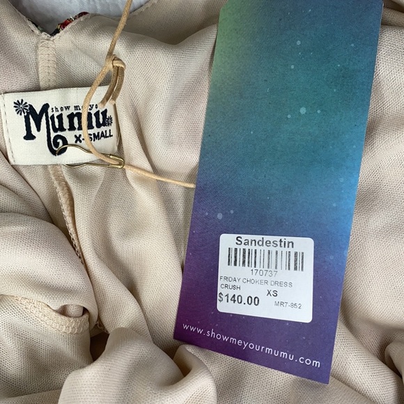 NWT Show Me Your Mu Mu #35 Friday Choker Dress - Picture 10 of 11